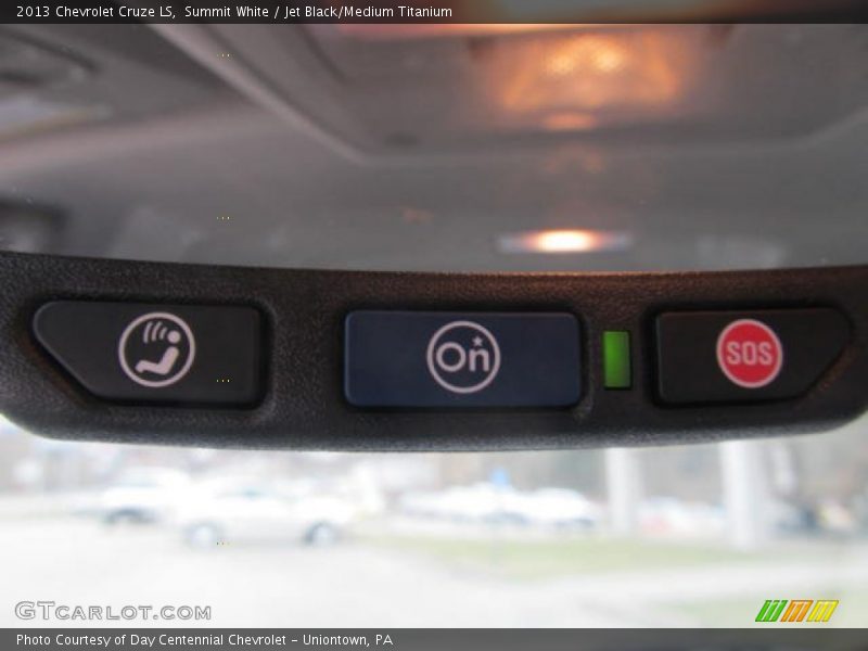 Summit White / Jet Black/Medium Titanium 2013 Chevrolet Cruze LS
