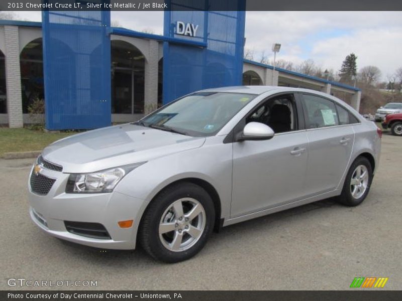 Silver Ice Metallic / Jet Black 2013 Chevrolet Cruze LT