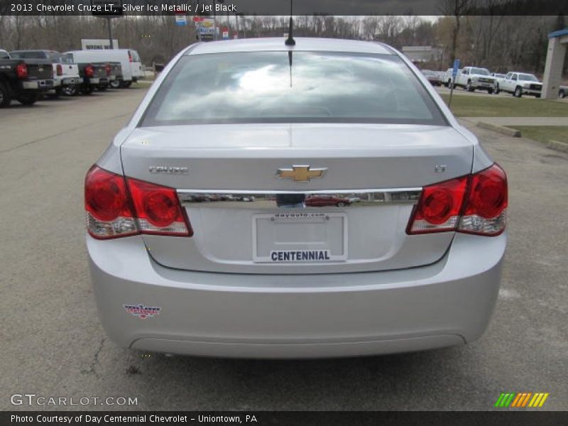 Silver Ice Metallic / Jet Black 2013 Chevrolet Cruze LT