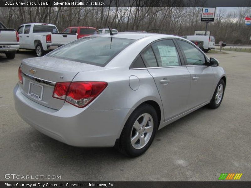 Silver Ice Metallic / Jet Black 2013 Chevrolet Cruze LT