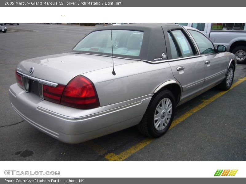 Silver Birch Metallic / Light Flint 2005 Mercury Grand Marquis GS