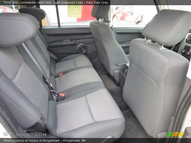 Rear Seat of 2008 Commander Sport 4x4