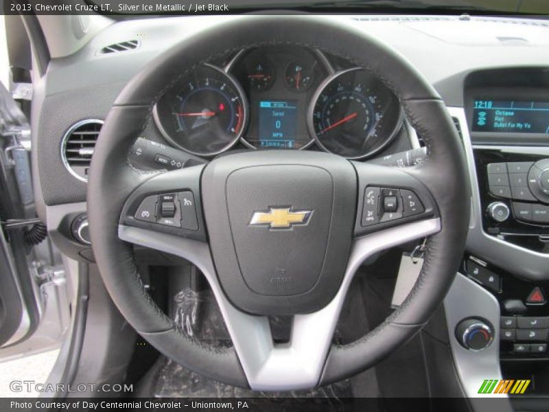 Silver Ice Metallic / Jet Black 2013 Chevrolet Cruze LT