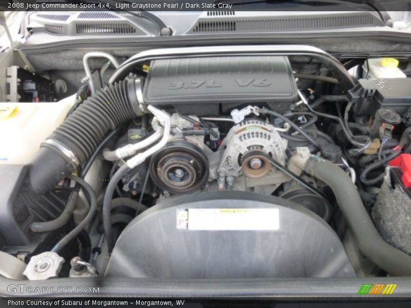  2008 Commander Sport 4x4 Engine - 3.7 Liter SOHC 12 Valve V6