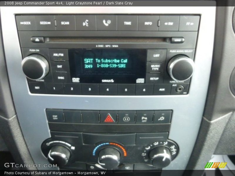 Controls of 2008 Commander Sport 4x4