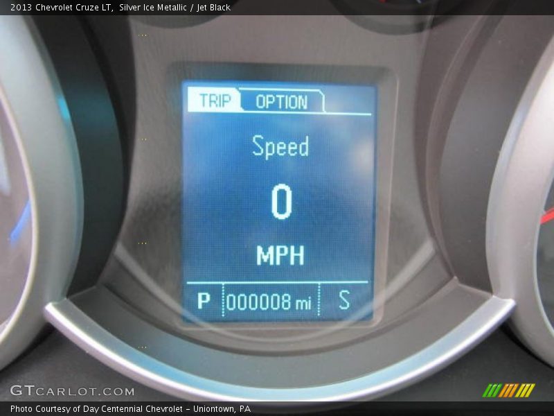 Silver Ice Metallic / Jet Black 2013 Chevrolet Cruze LT