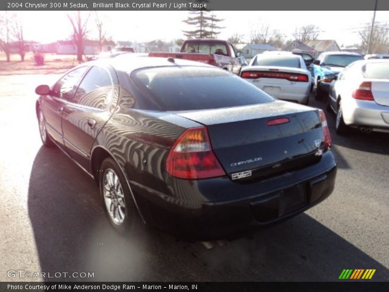 Brilliant Black Crystal Pearl / Light Taupe 2004 Chrysler 300 M Sedan