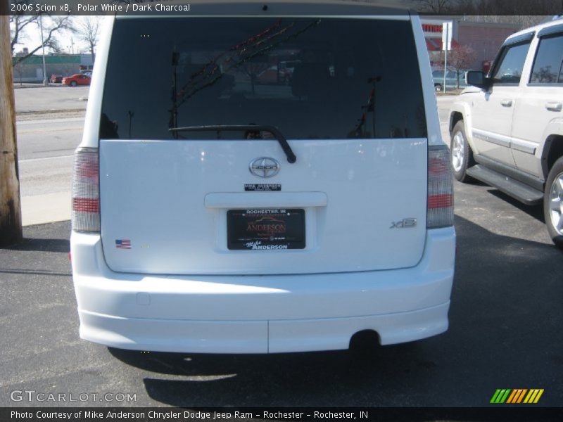 Polar White / Dark Charcoal 2006 Scion xB