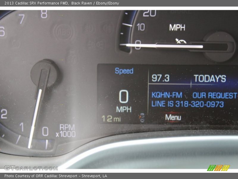 Black Raven / Ebony/Ebony 2013 Cadillac SRX Performance FWD