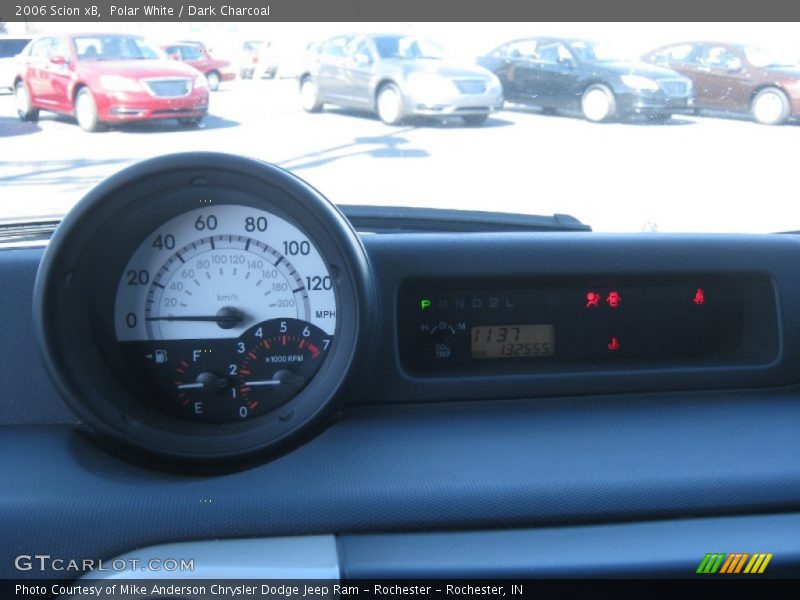 Polar White / Dark Charcoal 2006 Scion xB