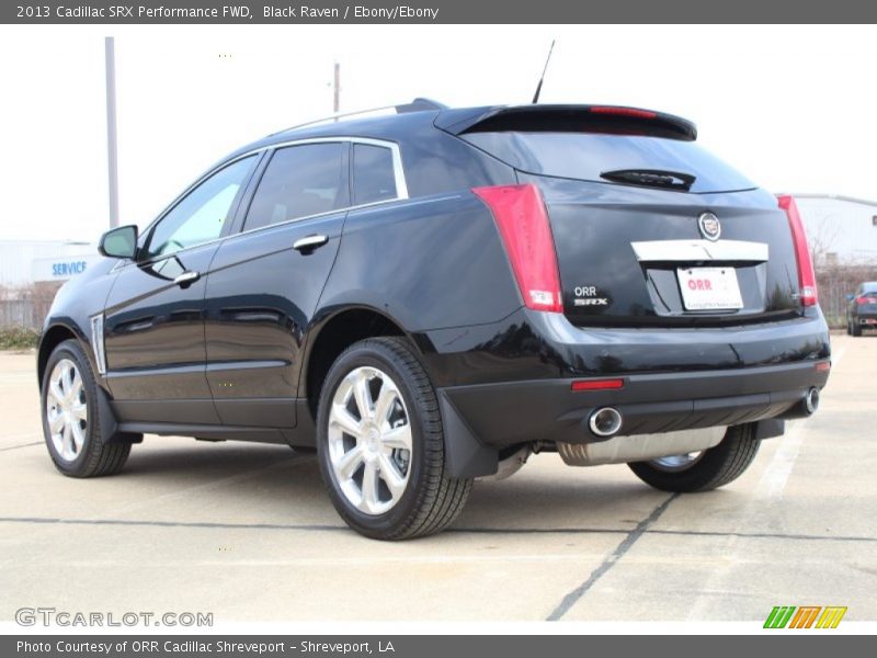 Black Raven / Ebony/Ebony 2013 Cadillac SRX Performance FWD