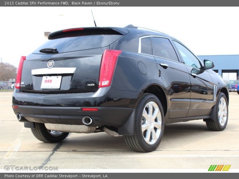 Black Raven / Ebony/Ebony 2013 Cadillac SRX Performance FWD