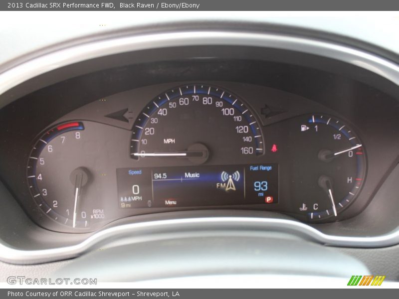 Black Raven / Ebony/Ebony 2013 Cadillac SRX Performance FWD