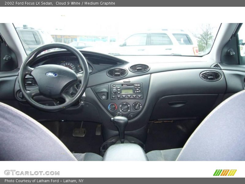 Cloud 9 White / Medium Graphite 2002 Ford Focus LX Sedan
