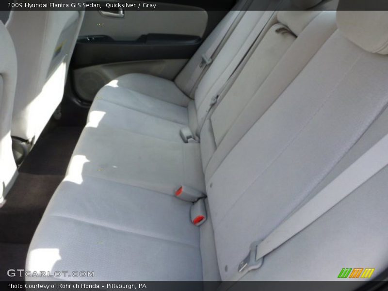 Quicksilver / Gray 2009 Hyundai Elantra GLS Sedan