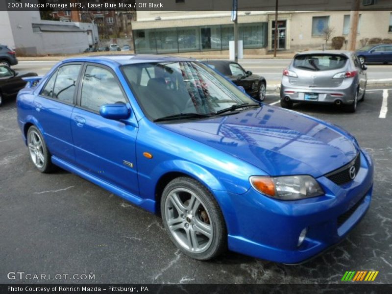 Front 3/4 View of 2001 Protege MP3