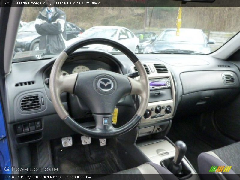Dashboard of 2001 Protege MP3