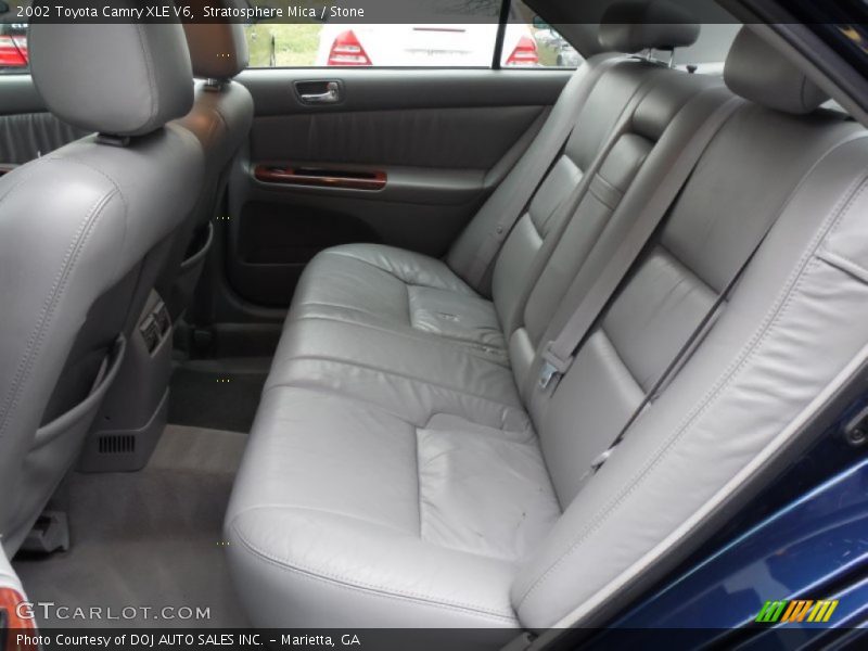 Rear Seat of 2002 Camry XLE V6
