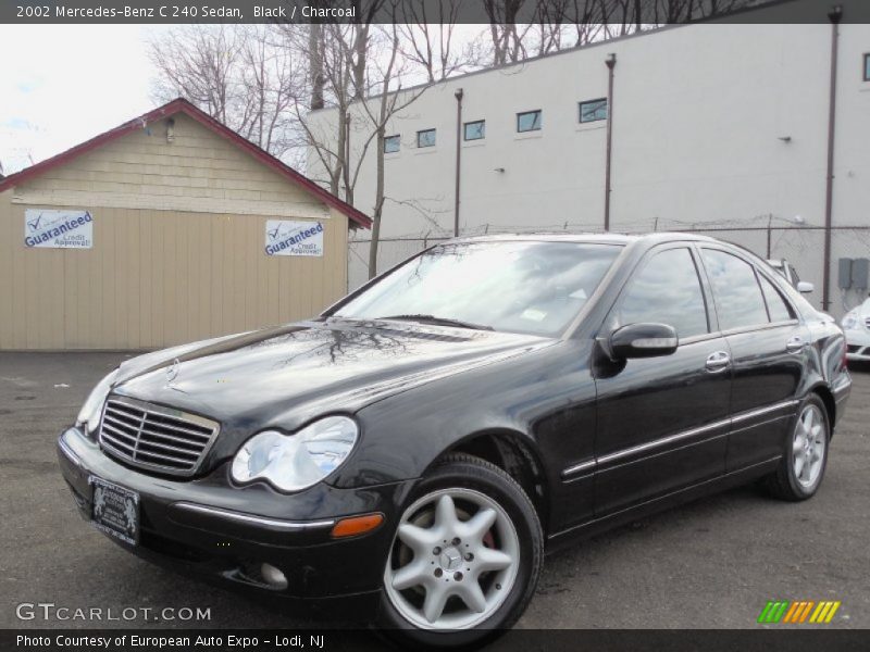 Black / Charcoal 2002 Mercedes-Benz C 240 Sedan