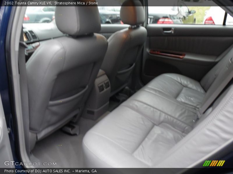Rear Seat of 2002 Camry XLE V6