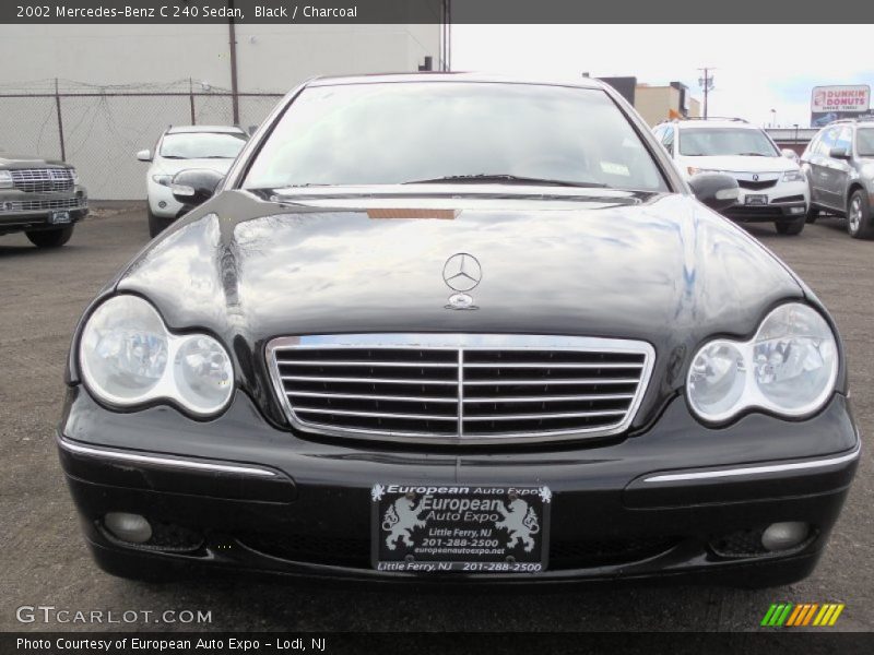 Black / Charcoal 2002 Mercedes-Benz C 240 Sedan