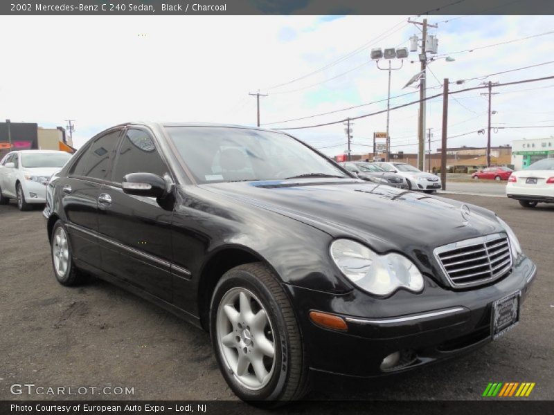 Black / Charcoal 2002 Mercedes-Benz C 240 Sedan
