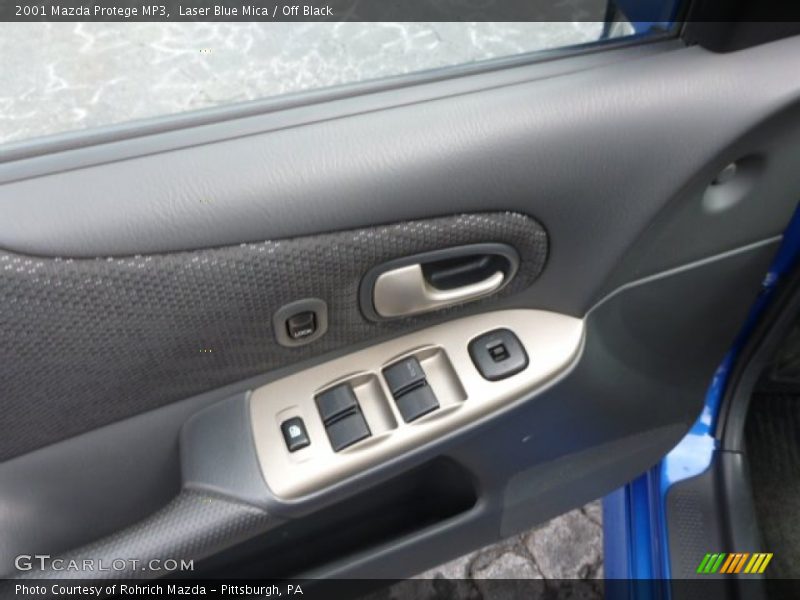 Laser Blue Mica / Off Black 2001 Mazda Protege MP3