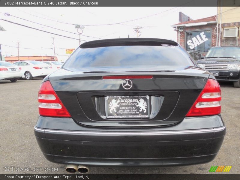 Black / Charcoal 2002 Mercedes-Benz C 240 Sedan