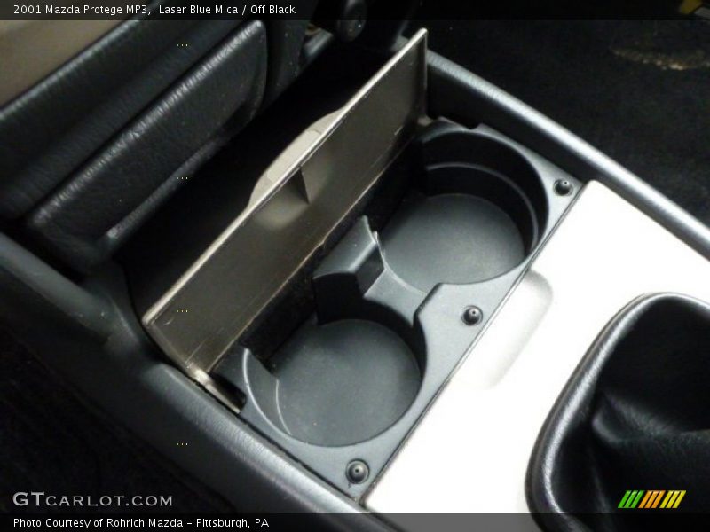 Laser Blue Mica / Off Black 2001 Mazda Protege MP3