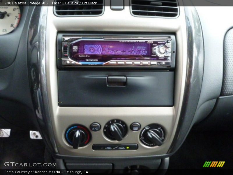 Laser Blue Mica / Off Black 2001 Mazda Protege MP3