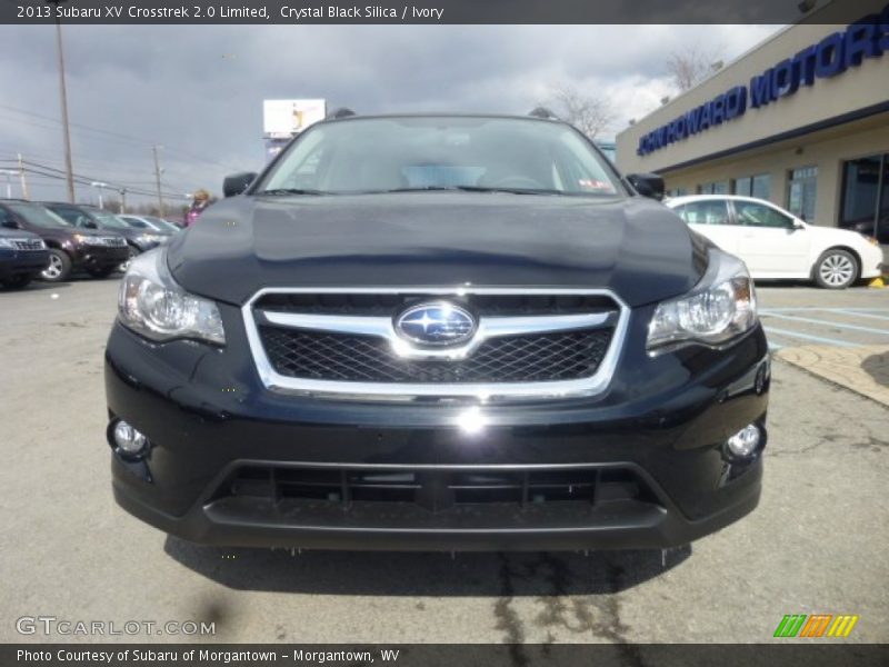Crystal Black Silica / Ivory 2013 Subaru XV Crosstrek 2.0 Limited