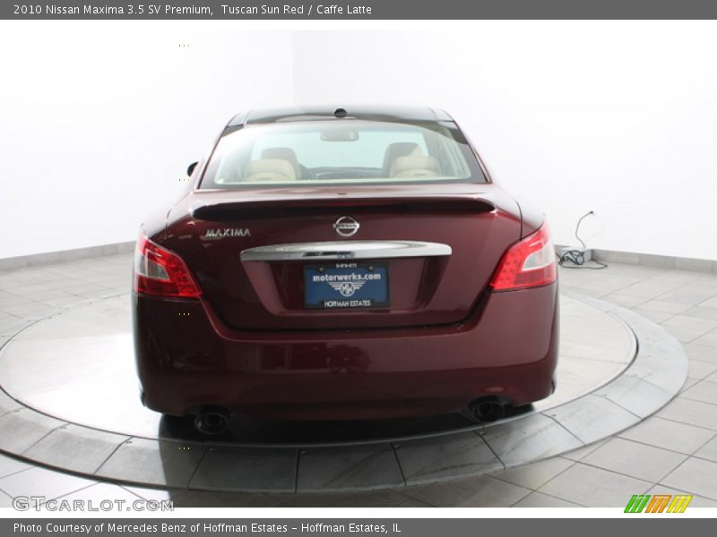 Tuscan Sun Red / Caffe Latte 2010 Nissan Maxima 3.5 SV Premium