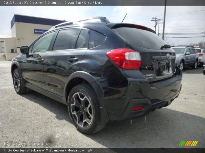 Crystal Black Silica / Ivory 2013 Subaru XV Crosstrek 2.0 Limited