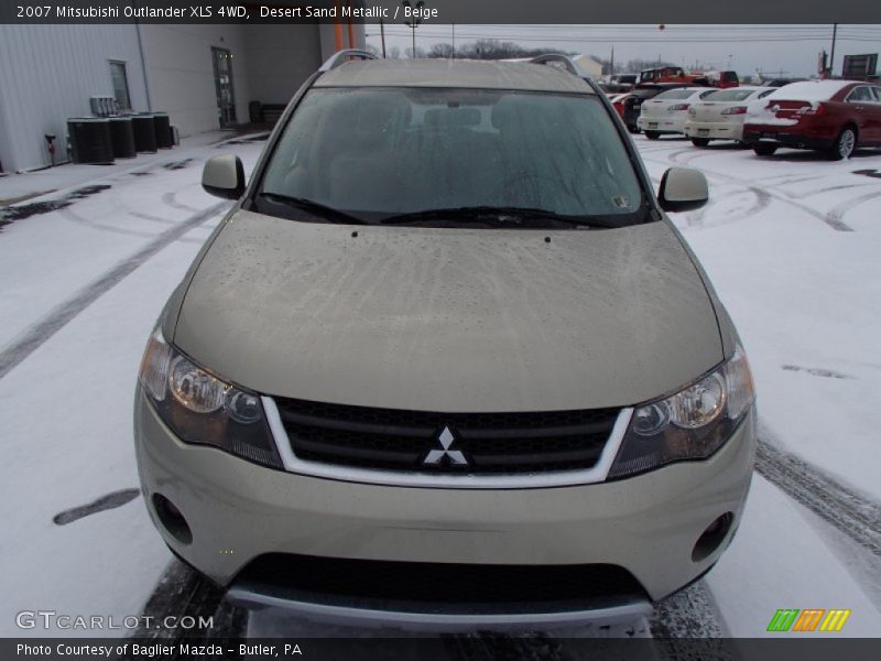 Desert Sand Metallic / Beige 2007 Mitsubishi Outlander XLS 4WD