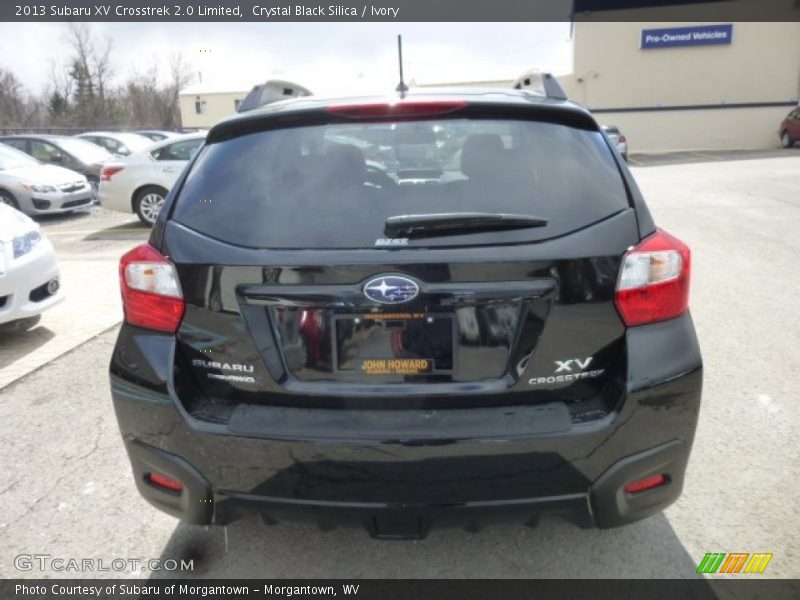 Crystal Black Silica / Ivory 2013 Subaru XV Crosstrek 2.0 Limited