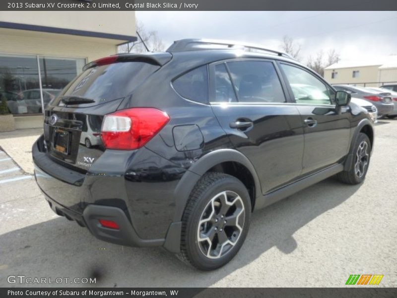 Crystal Black Silica / Ivory 2013 Subaru XV Crosstrek 2.0 Limited