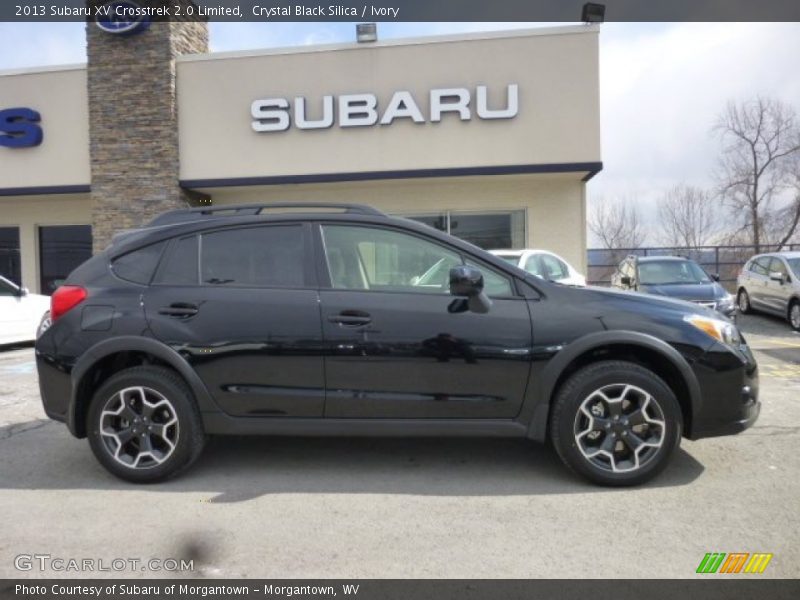 Crystal Black Silica / Ivory 2013 Subaru XV Crosstrek 2.0 Limited