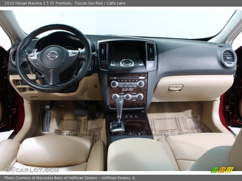 Tuscan Sun Red / Caffe Latte 2010 Nissan Maxima 3.5 SV Premium