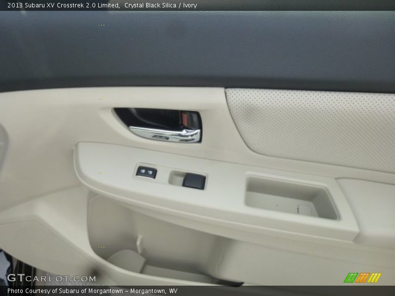 Crystal Black Silica / Ivory 2013 Subaru XV Crosstrek 2.0 Limited