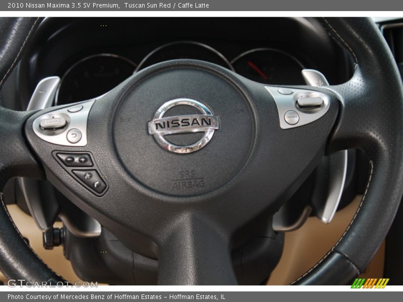 Tuscan Sun Red / Caffe Latte 2010 Nissan Maxima 3.5 SV Premium