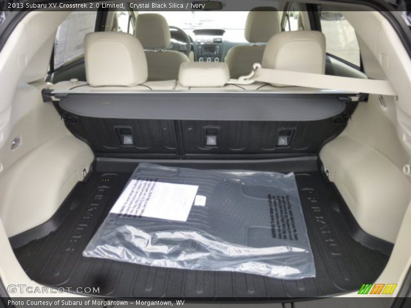 Crystal Black Silica / Ivory 2013 Subaru XV Crosstrek 2.0 Limited