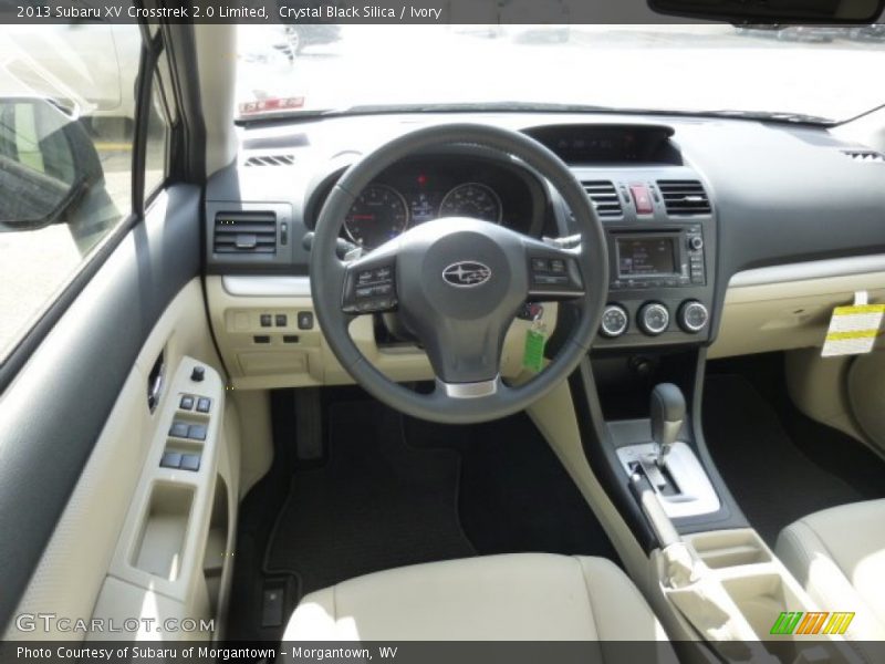 Crystal Black Silica / Ivory 2013 Subaru XV Crosstrek 2.0 Limited