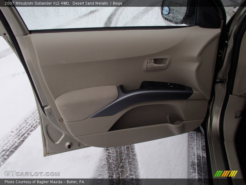 Desert Sand Metallic / Beige 2007 Mitsubishi Outlander XLS 4WD