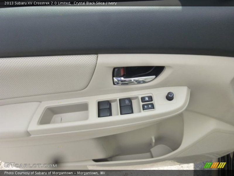 Crystal Black Silica / Ivory 2013 Subaru XV Crosstrek 2.0 Limited
