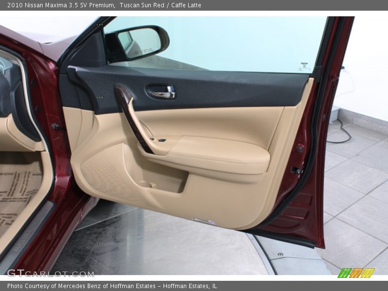 Tuscan Sun Red / Caffe Latte 2010 Nissan Maxima 3.5 SV Premium