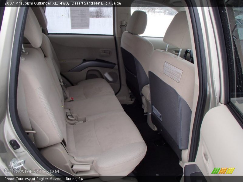 Desert Sand Metallic / Beige 2007 Mitsubishi Outlander XLS 4WD