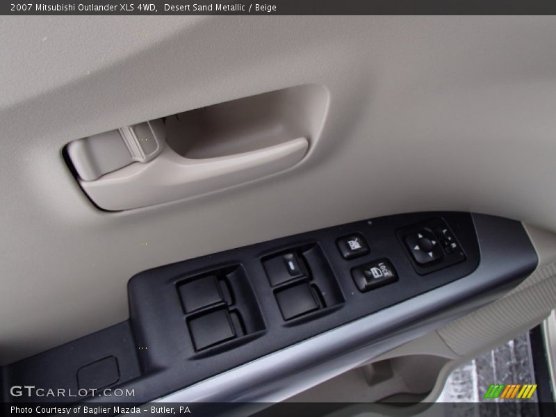 Desert Sand Metallic / Beige 2007 Mitsubishi Outlander XLS 4WD