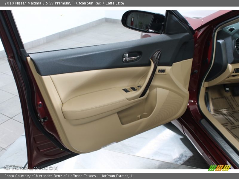 Tuscan Sun Red / Caffe Latte 2010 Nissan Maxima 3.5 SV Premium