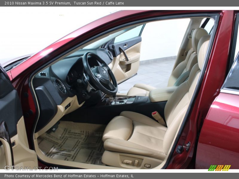 Tuscan Sun Red / Caffe Latte 2010 Nissan Maxima 3.5 SV Premium