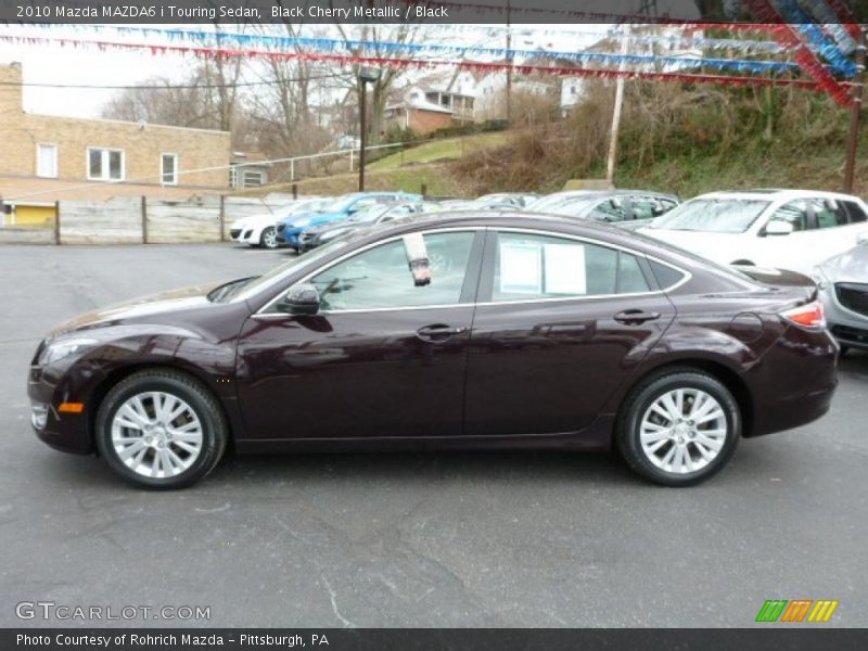 Black Cherry Metallic / Black 2010 Mazda MAZDA6 i Touring Sedan